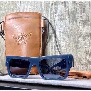 NEW MCM Luxury Sunglasses w/ Side-body Case - MW0014